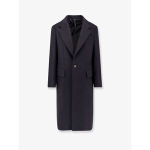 Hevo Men Virgin Wool Coat With Satin Lining